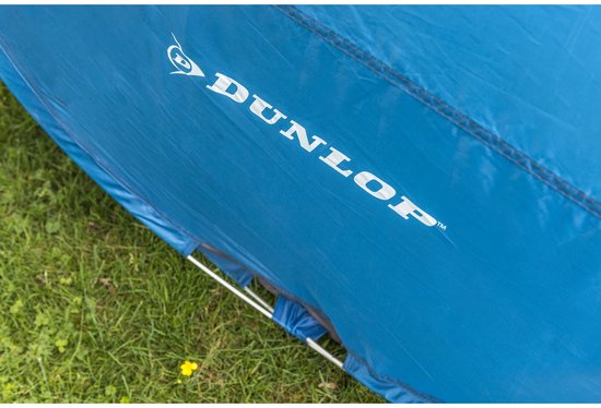 Dunlop Pop Up Tent - Blauw/ Grijs/ Wit - 2 Persoons van Dunlop — afbeelding 3