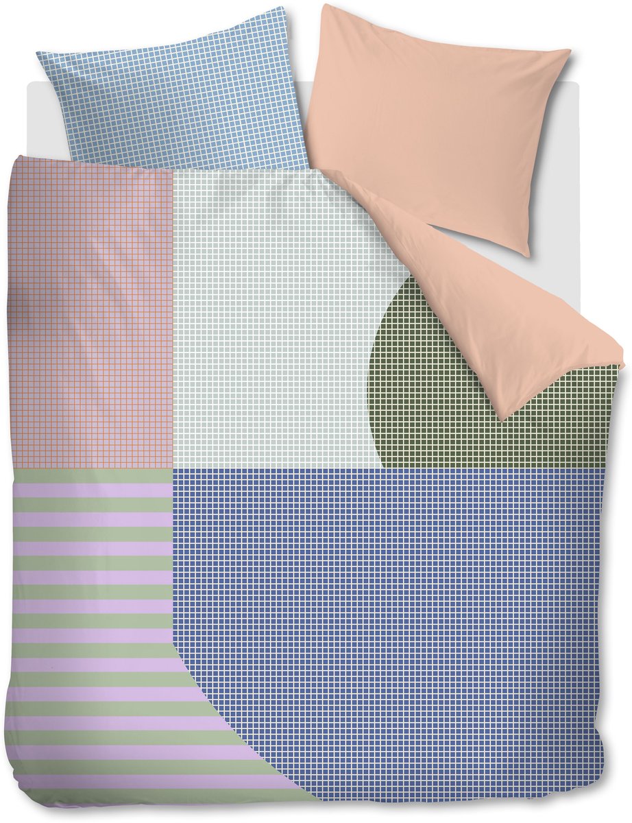 Beddinghouse Dutch Design La Rambla dekbedovertrek - Tweepersoons - 200 x 200/220 cm - Multi
