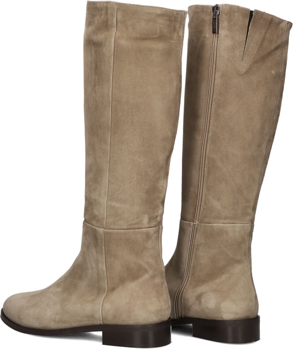 Notre-V 3496 Laarzen - Suède - Dames - Taupe - Maat 41