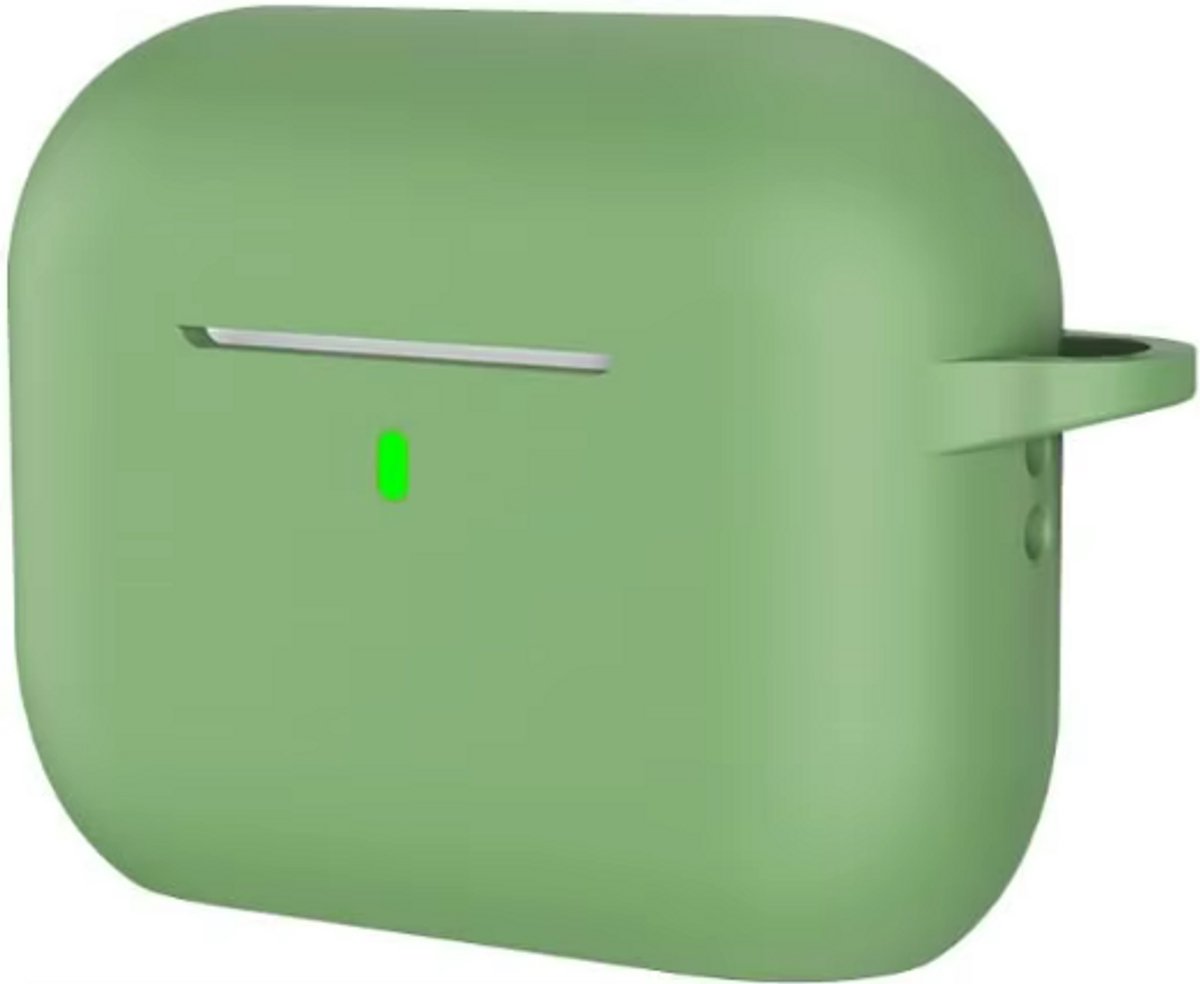 Go Go Gadget - Siliconen hoesje - Geschikt voor Apple AirPods 4 - Groen