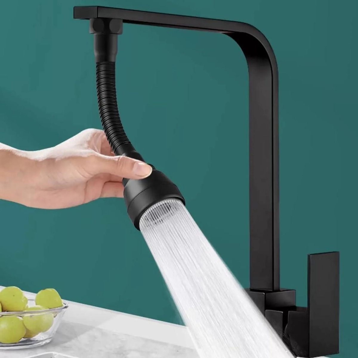 Kraanopzetstuk 360 Graden Draaibaar - Waterbesparende Keukenkraanverlenging met Universele Adapter