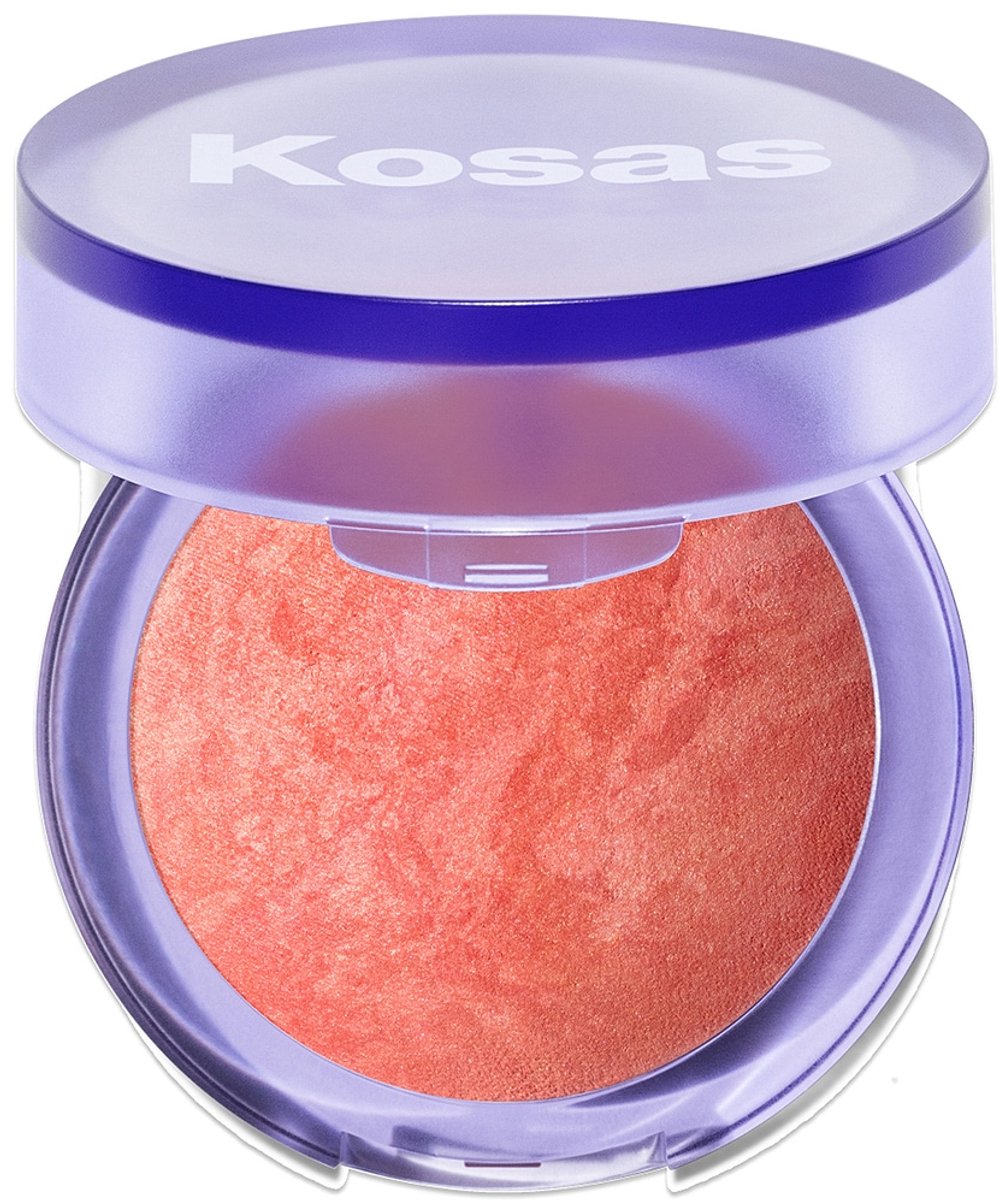 Kosas Blush Is Life - Baked Dimensional Brightening Blush - Wavelength