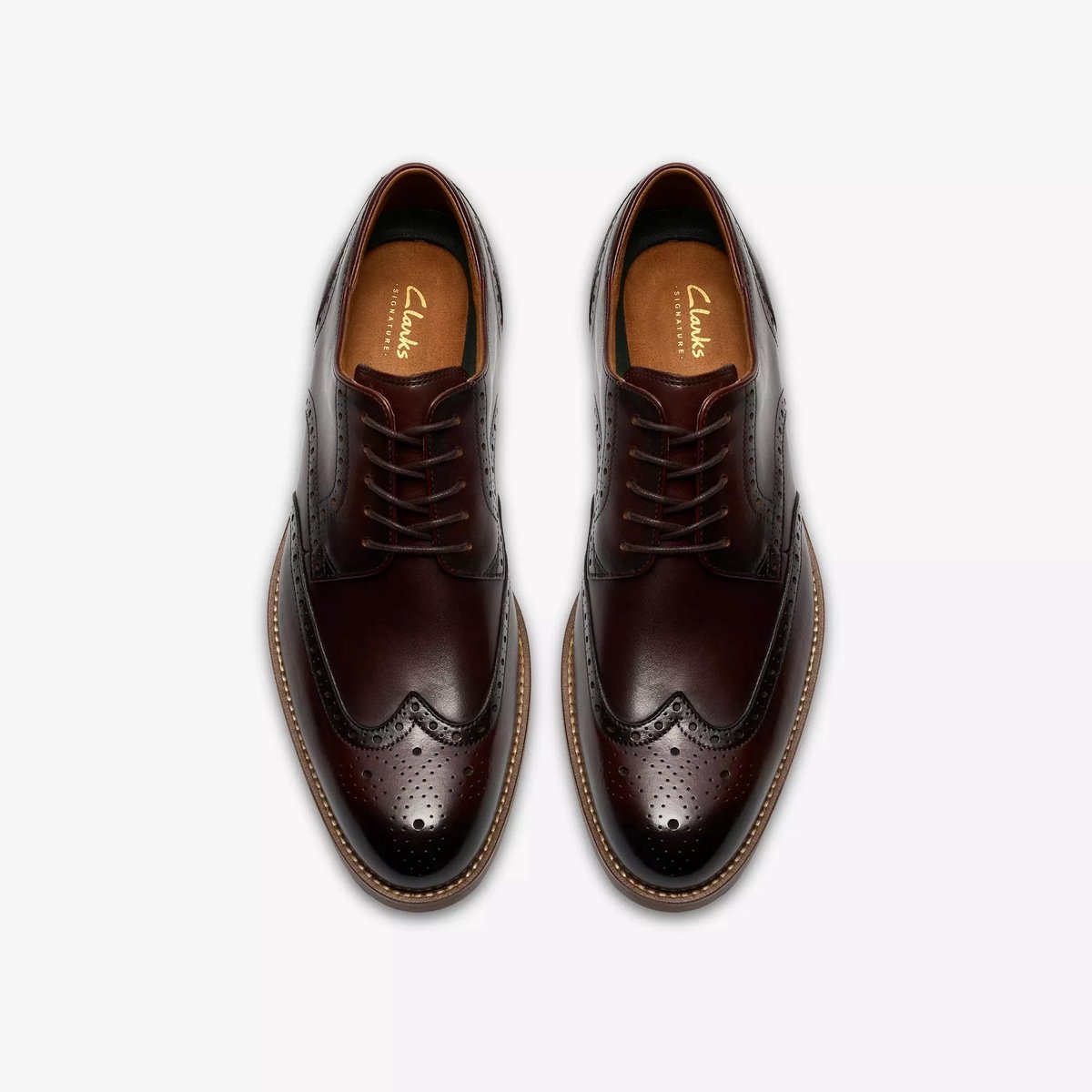 Clarks Veterschoen Bruin - Maat 10,5 - 45
