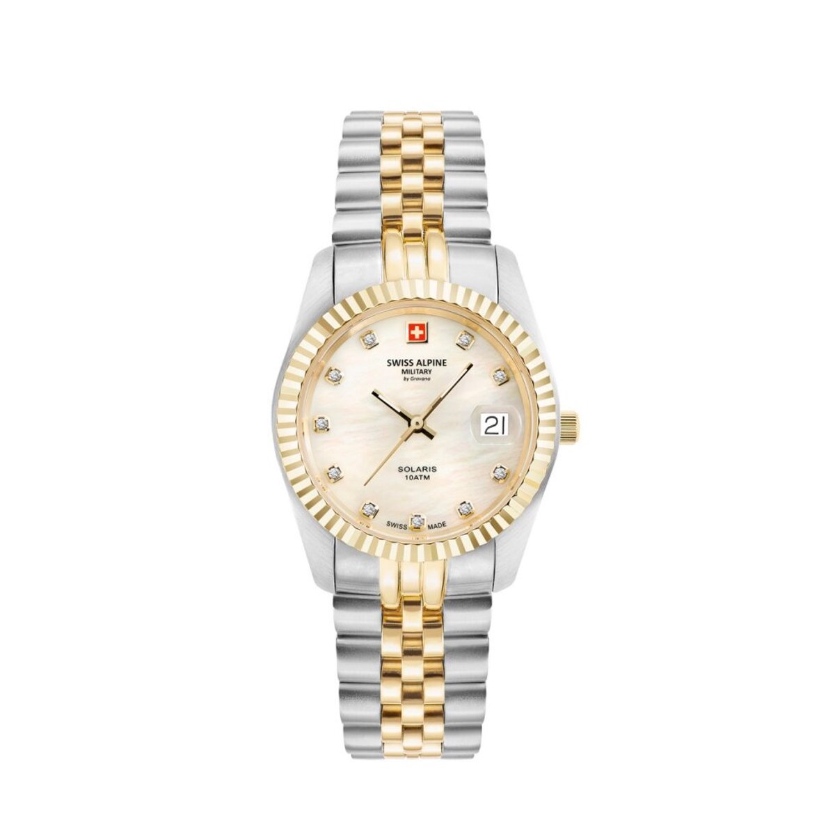 Swiss Alpine Military - 7716.1243 - Polshorloge - Dames - Kwarts - Solaris