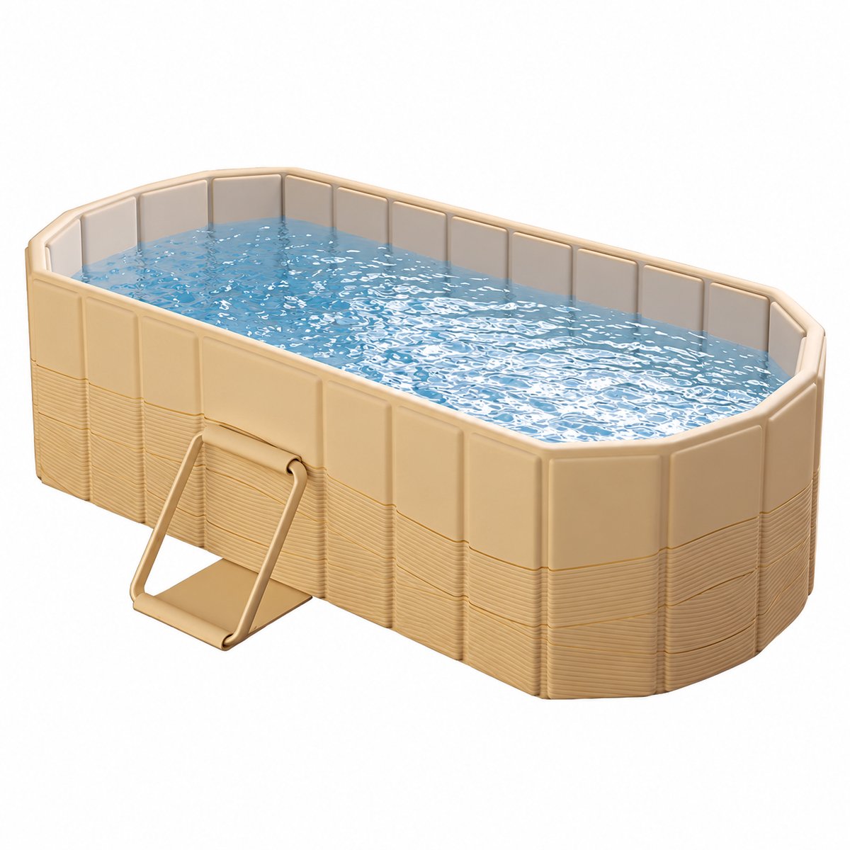 Zerova Opvouwbaar Bad 155 cm - Zitbad ook geschikt als IJsbad - Ligbad voor Volwassenen - Inklapbaar - Zitbad - Bath Bucket