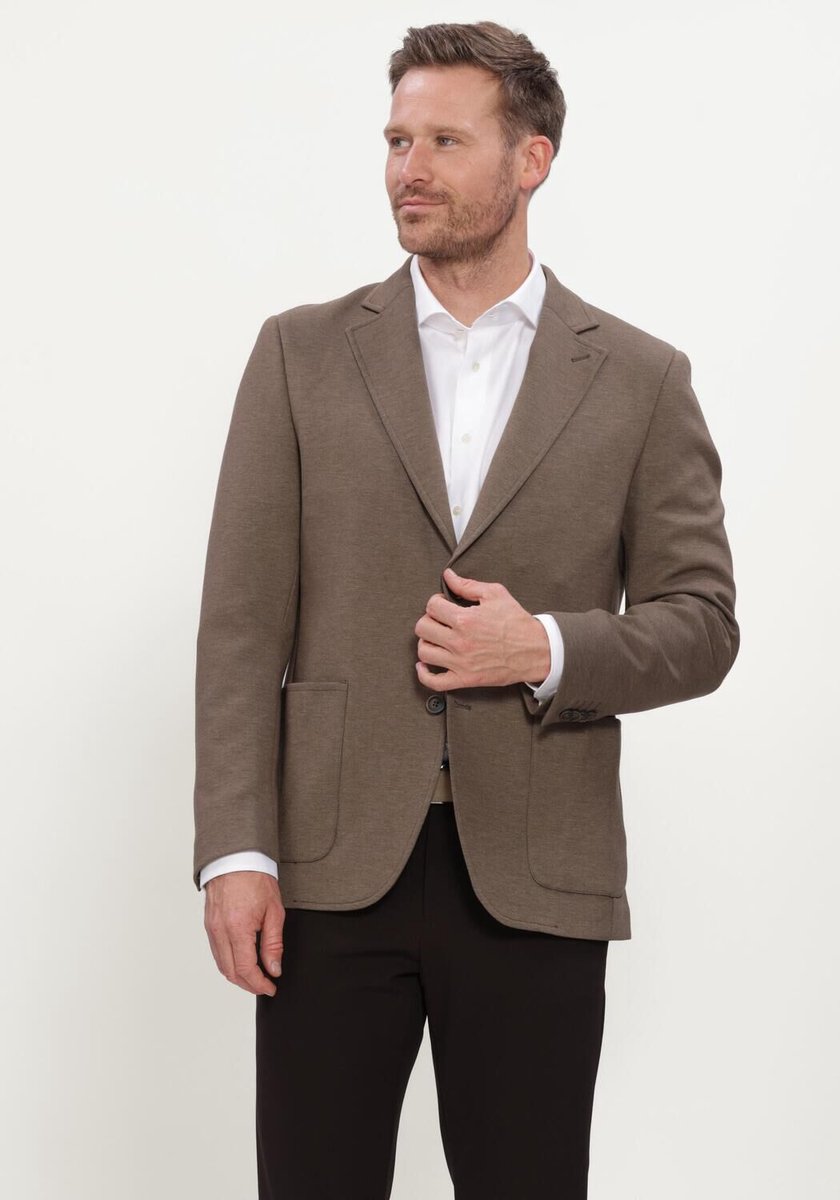 MATINIQUE Macharles Jersey Colberts Heren - Bruin - Maat 48