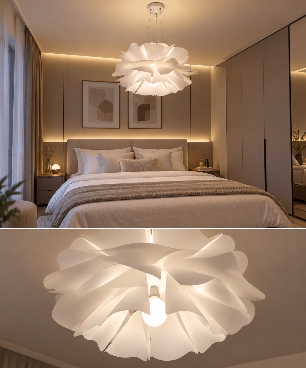 Creatief Bloem Lamp voor Woonkamer, Slaapkamer, Gang.
