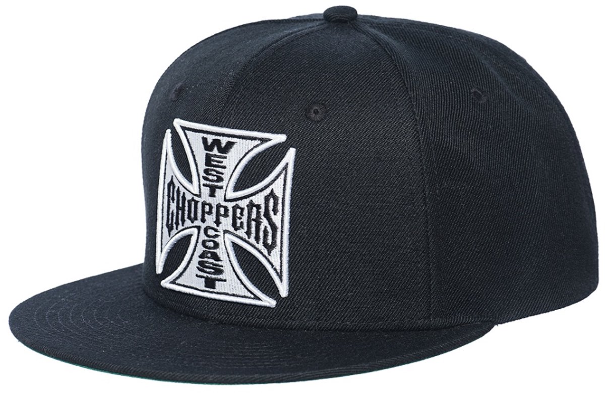 West Coast Choppers Og Classic Flat Pet Zwart Man,Vrouw