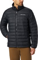 Columbia Powder Lite - Puffer Jas Heren - Outdoorjas - Winddicht - Waterafstotend - Thermo - Zwart - Maat XXL