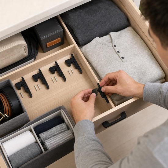 Sluitsysteem voor kasten, 4 stuks — afbeelding 5