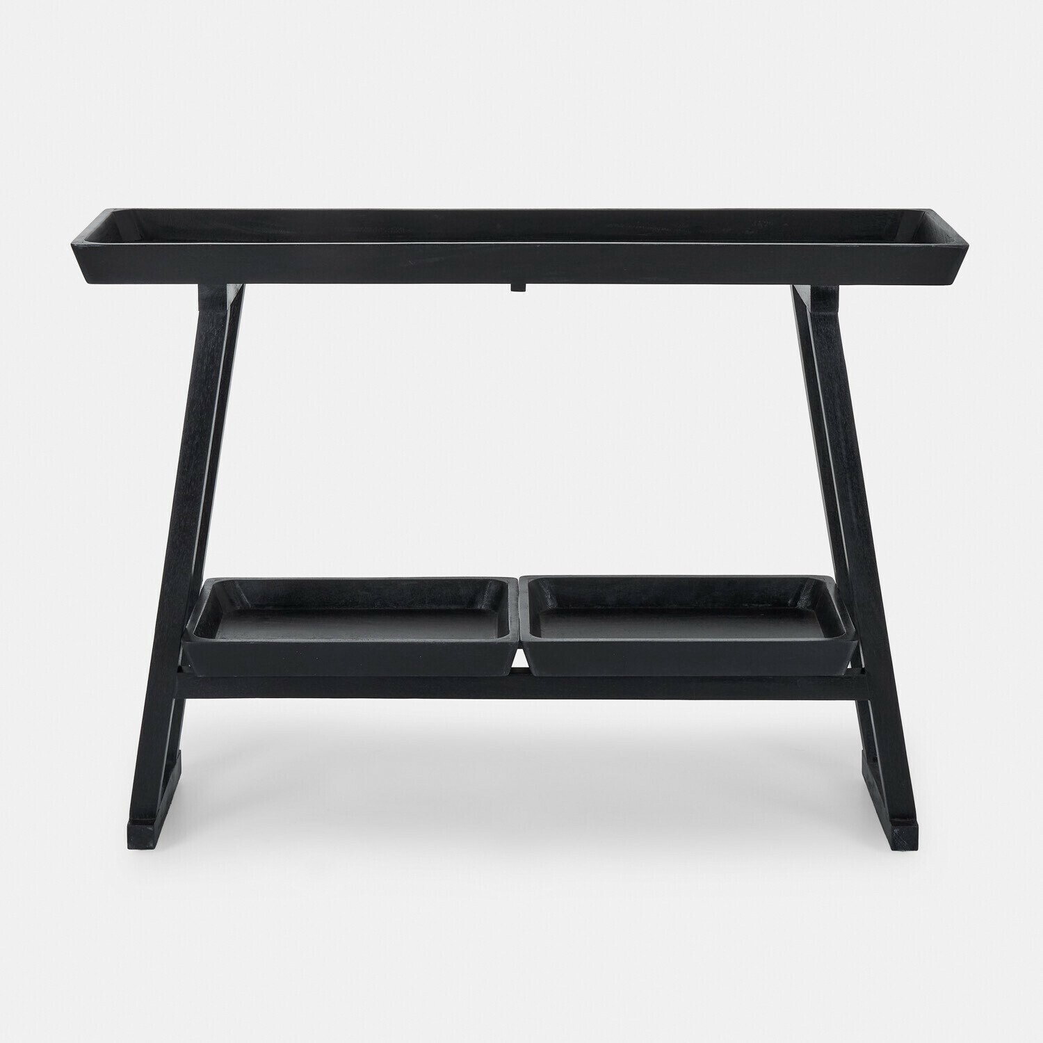 Loberon Wandtafel Ivywood zwart