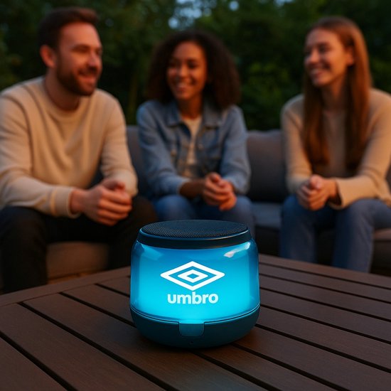 Grundig Bluetooth Speaker - Draadloze Speaker Bluetooth met Led-Lichtshow - Muziek Box Bluetooth voor Feestjes - Compacte Partybox met Usb-C Opladen en AUX van Merkloos — afbeelding 2