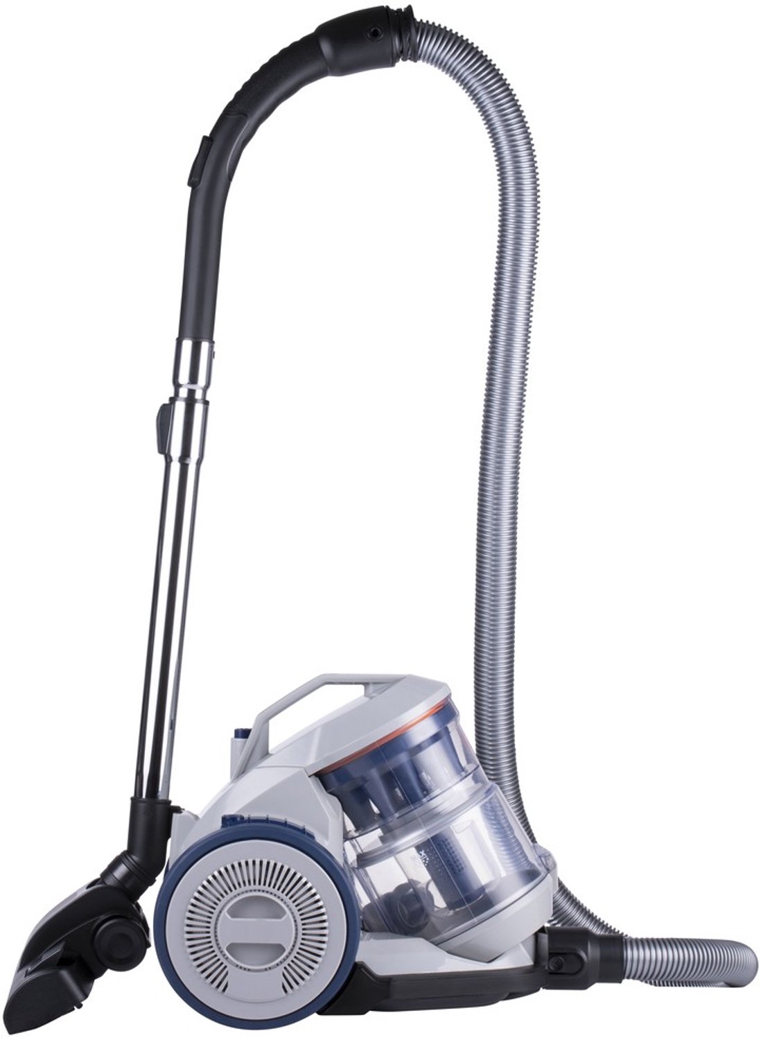 Dirt Devil Stofzuiger zonder Zak DD2501 - HEPA 12 Filter - 3 Opzetstukken - 850W - Grijs/Blauw
