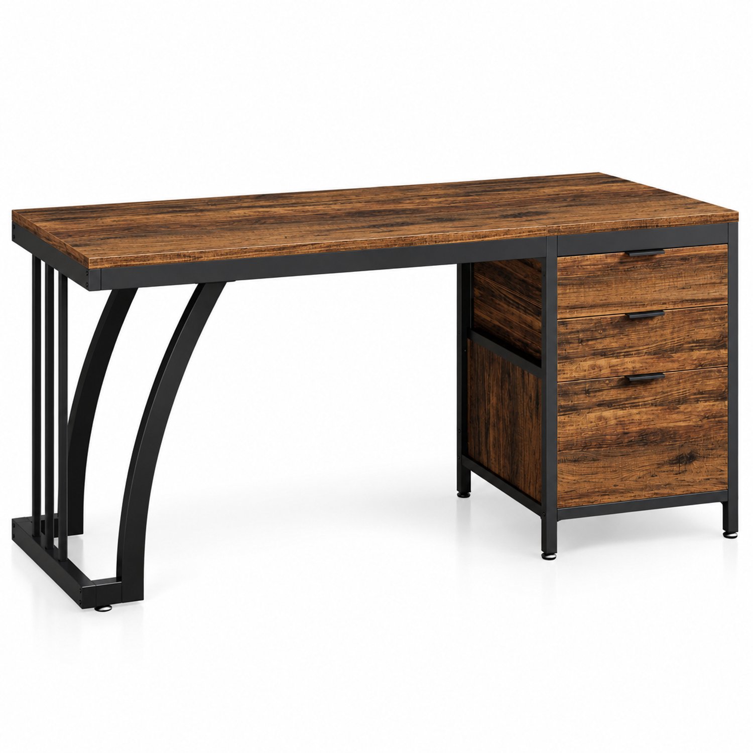 Mura Logistiek Mura Bureau - Computerbureau - 150 x 50 x 75 cm - Bruin