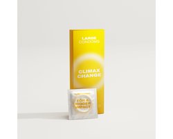 Large Condooms - 12 Stuks - Premium Kwaliteit - Smaak & Geurloos - Discrete Verzending - Climax Change