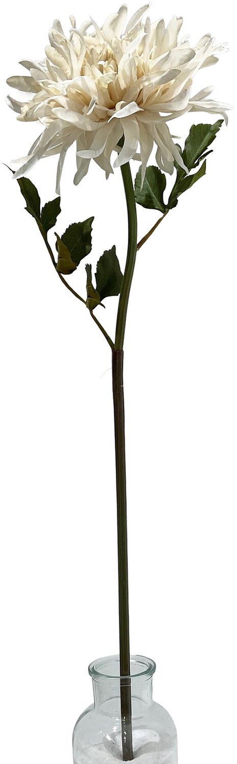 homebound by ky Kunstbloem Chrysant 67cm off-white Beige