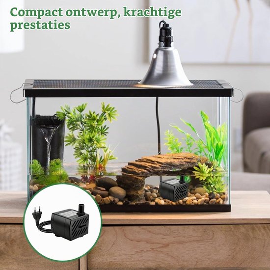 Mini dompelpomp - 3 W - 180 l/u - Set van 2 — afbeelding 2
