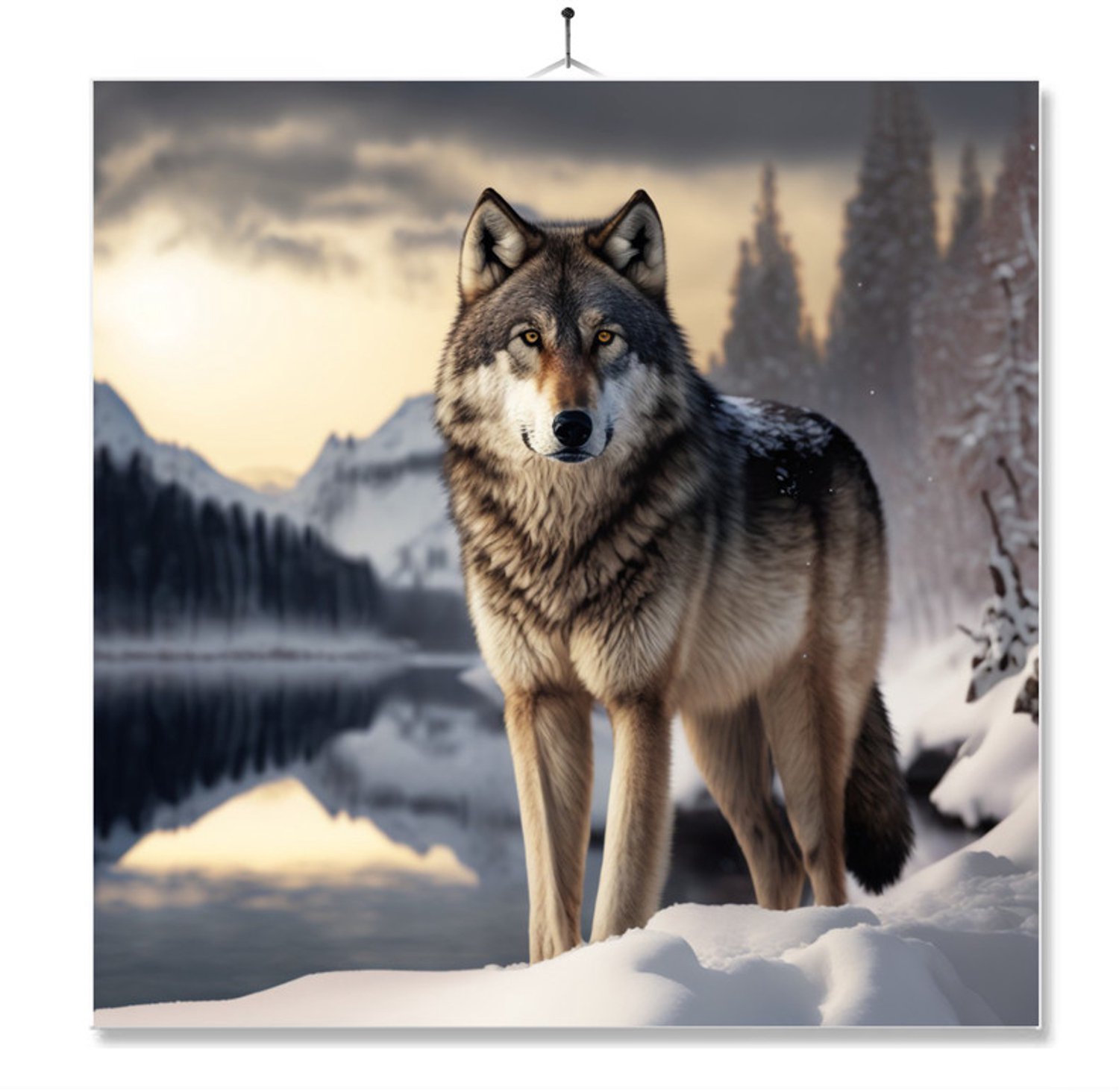 MC Living Tegel Met Opdruk | Wolf Ontwerp 4