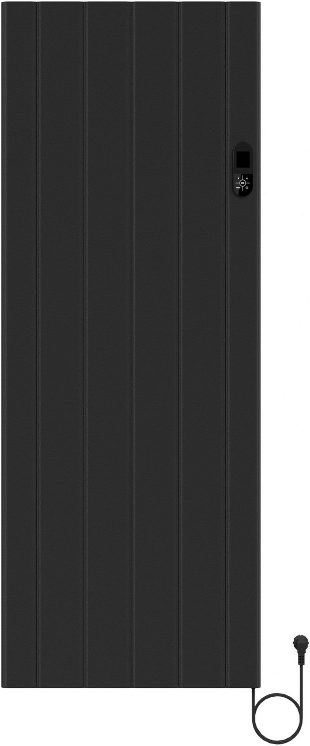 BELRAD elektrische radiator 1600x608x90 mm - Mat zwart - Programmeerbare thermostaat + Smart wifi - 2000W