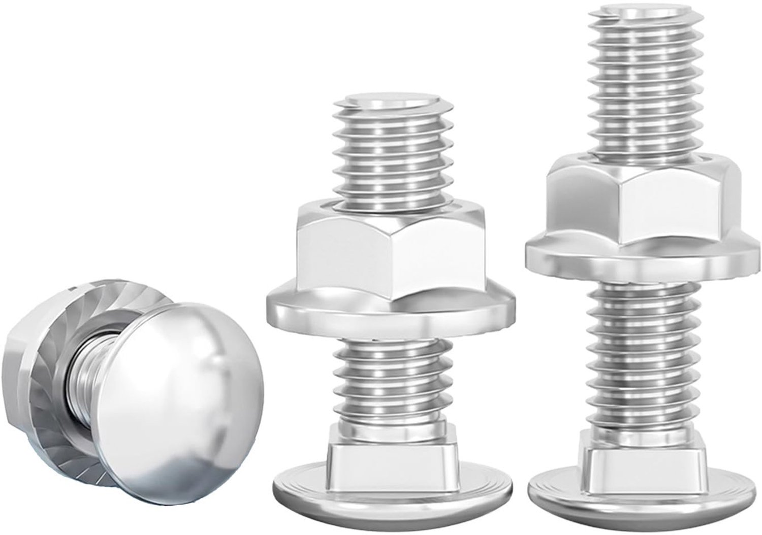 20 Stuks Lock Bolts M4x40mm met Flensmoeren