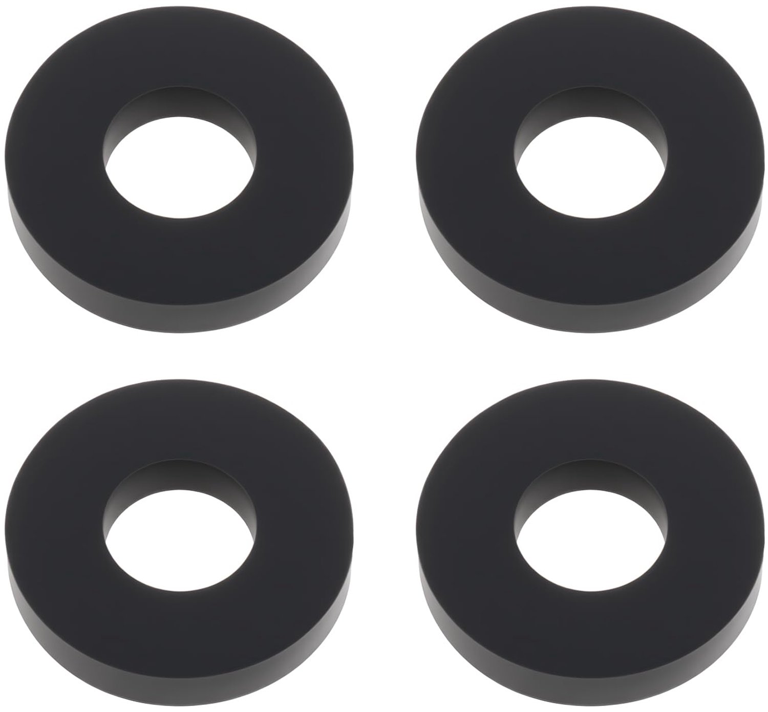 Idler Wiel Rubber 18x8x3mm - 4 Stuks - Compatibel met Pioneer CT-737 - Cassette Tape Recorder - Slijtvast - Nauwkeurige Pasvorm - Cassettebandrecorder