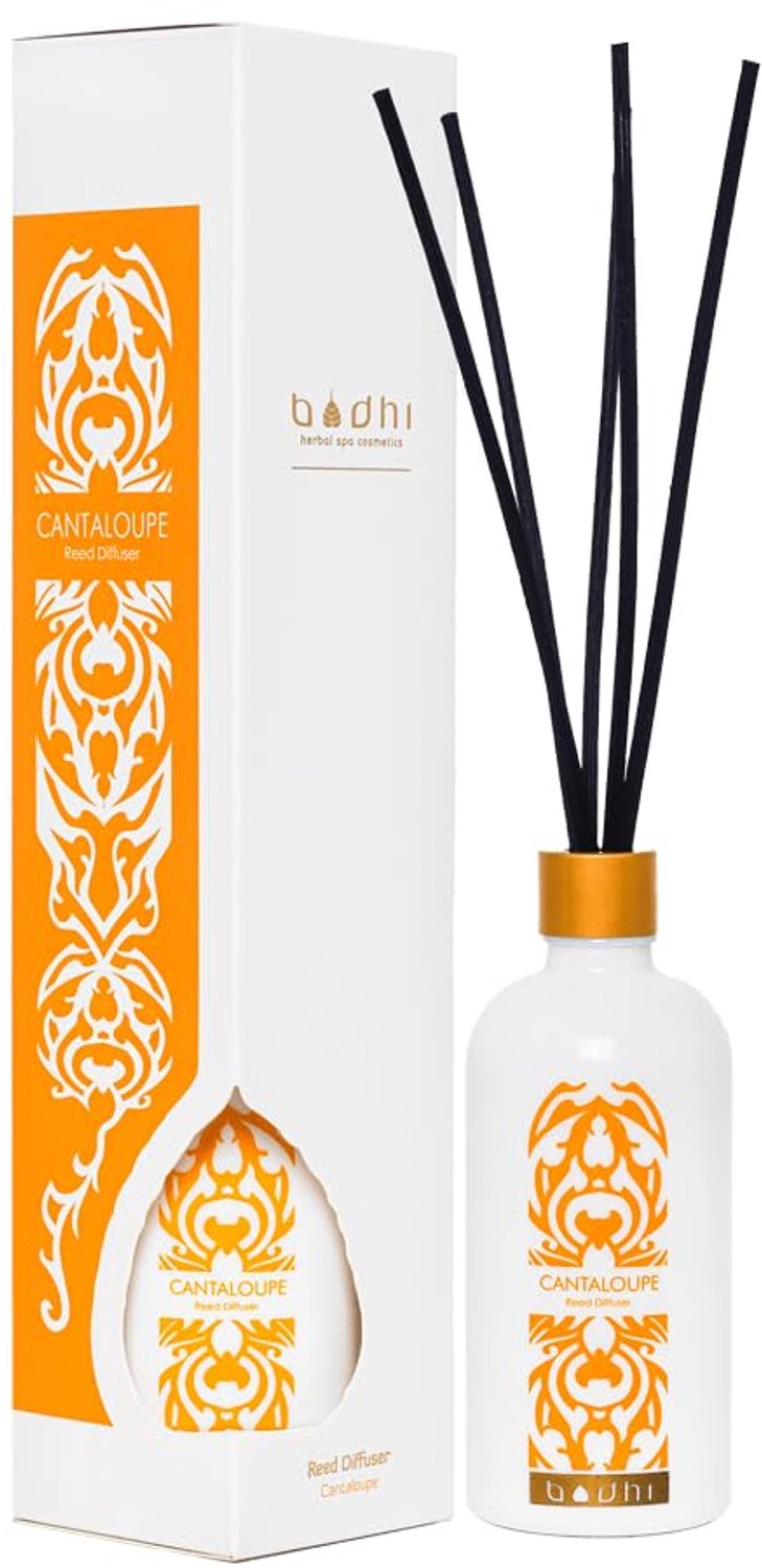 Reed Diffuser Cantaloupe 90 ml met Geurstokjes