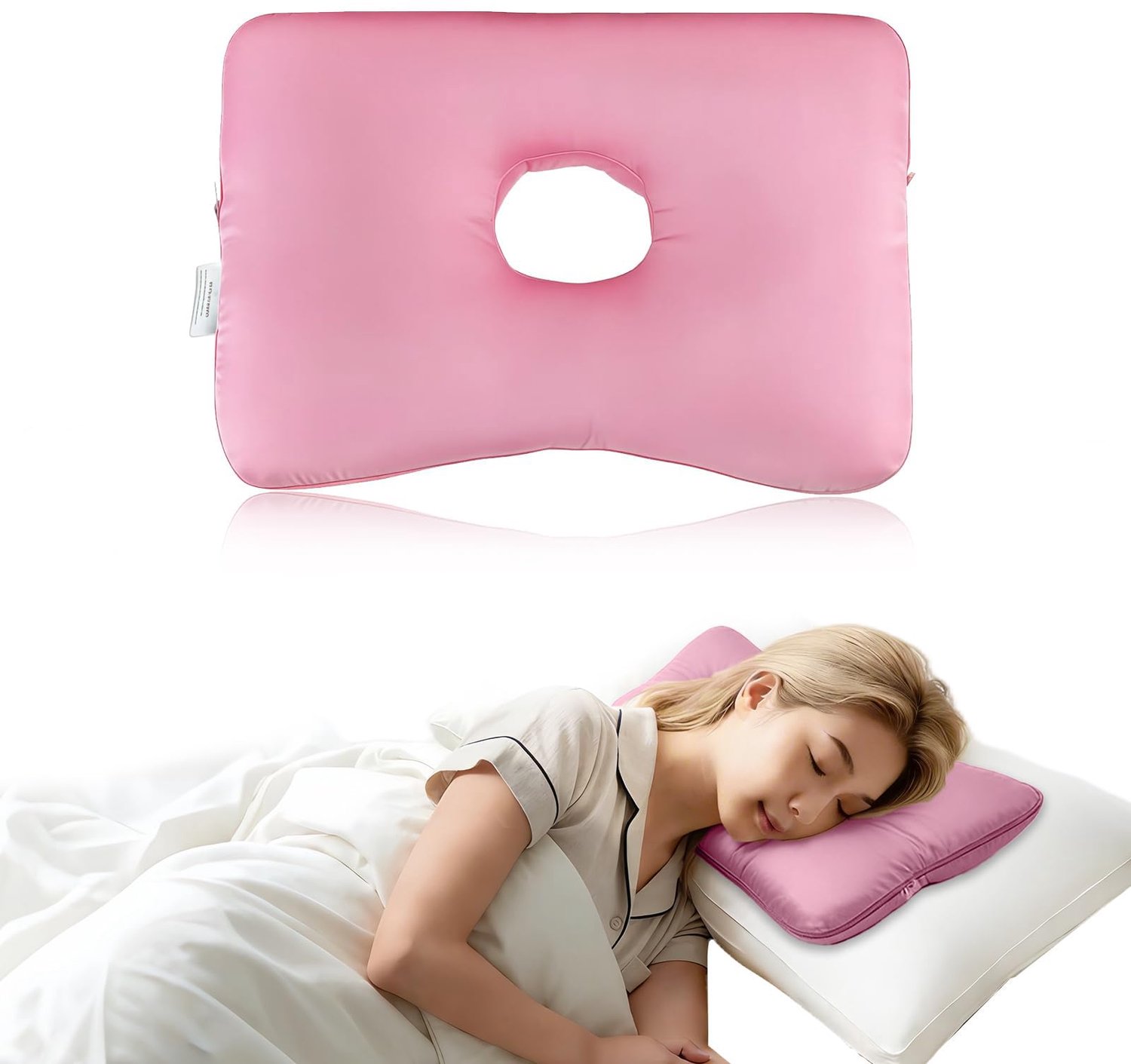 Comfortabele Piercing Donut Kussen voor Slaap