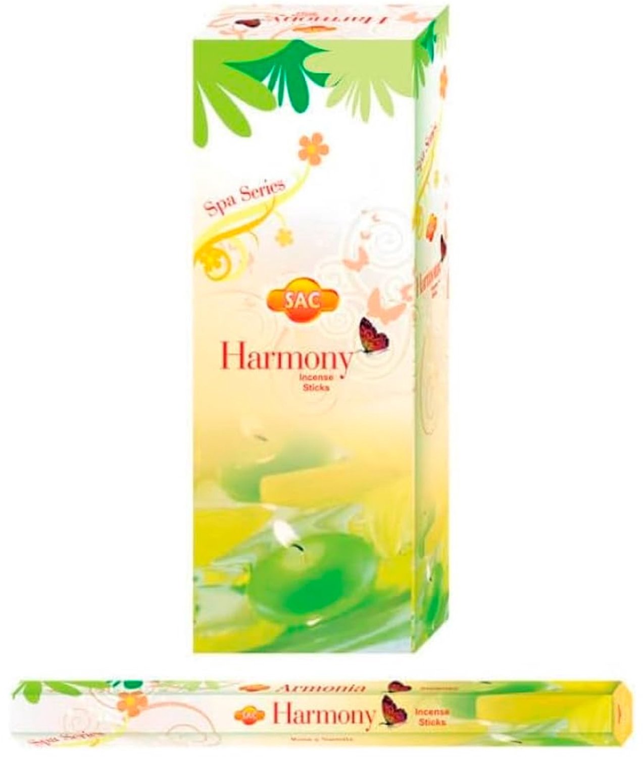 Wierookstokjes Harmony - Doos met 6 Tubes van 20 Stuks