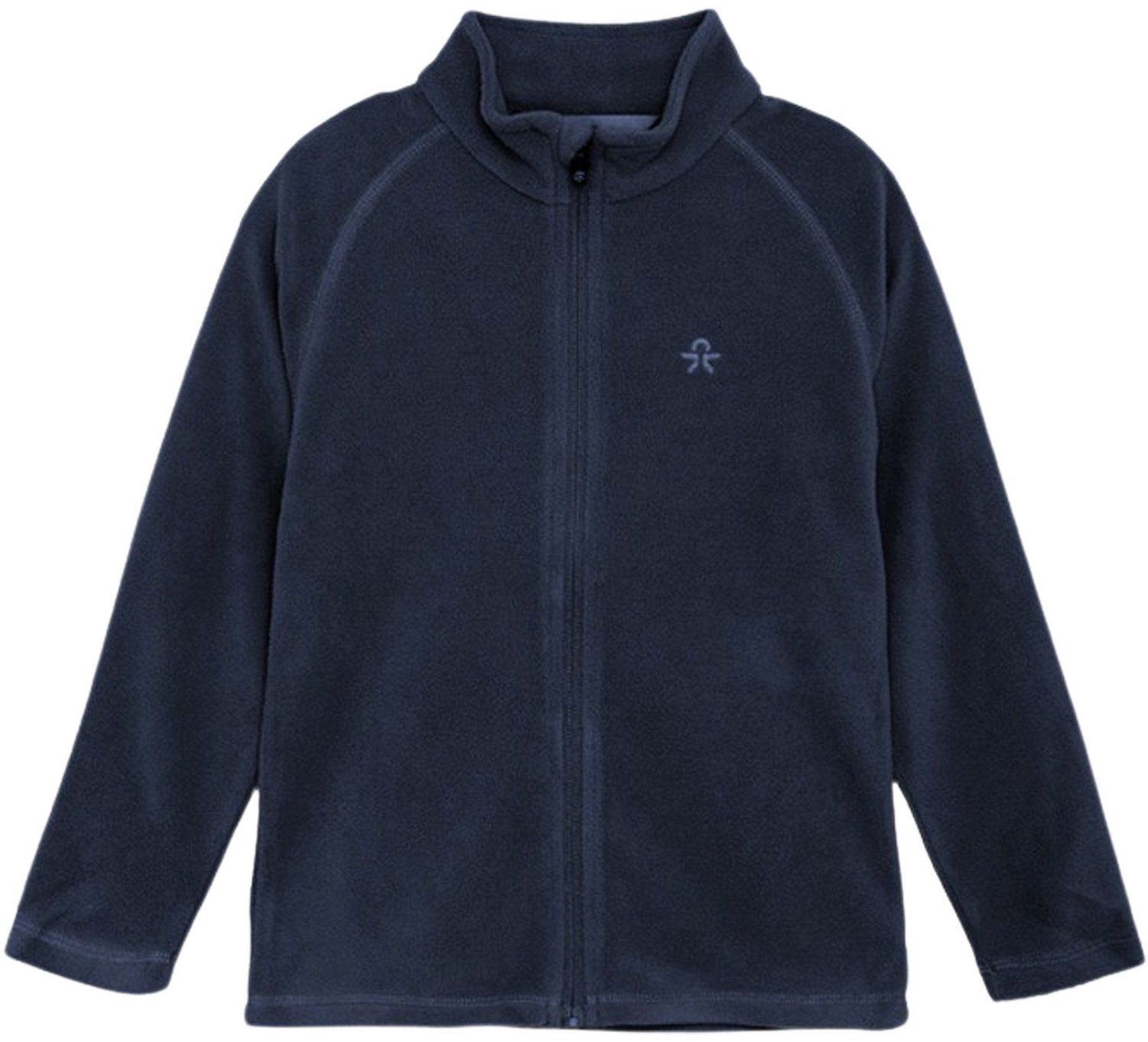 Color Kids Full Zip Fleece Jas Junior Blauw