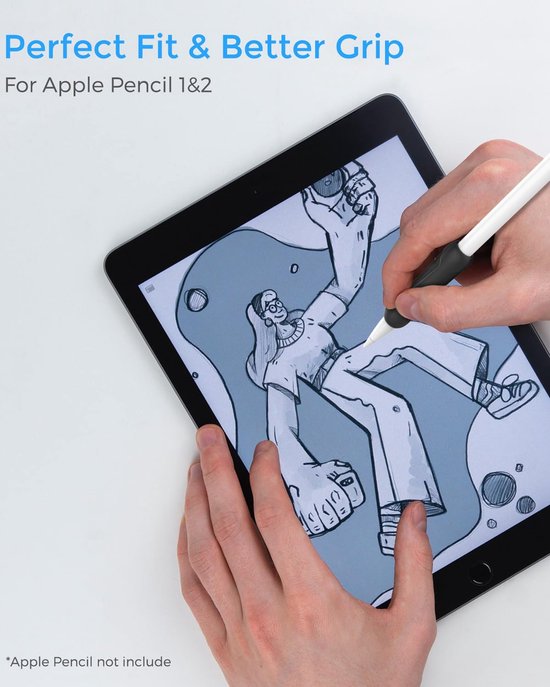 Ergonomische Handgrepen voor Apple Pencil — afbeelding 2