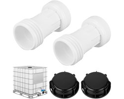 IBC-tankadapter met Deksel voor Tuinbouw en Irrigatie