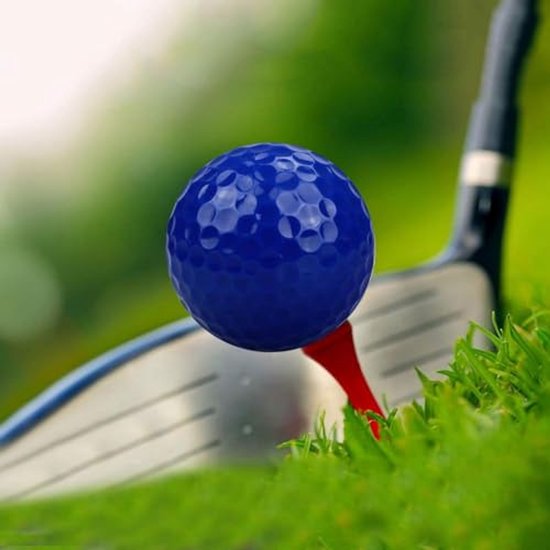 Set van 6 Kleurrijke Golfballen voor Beginners en Professionals — afbeelding 3