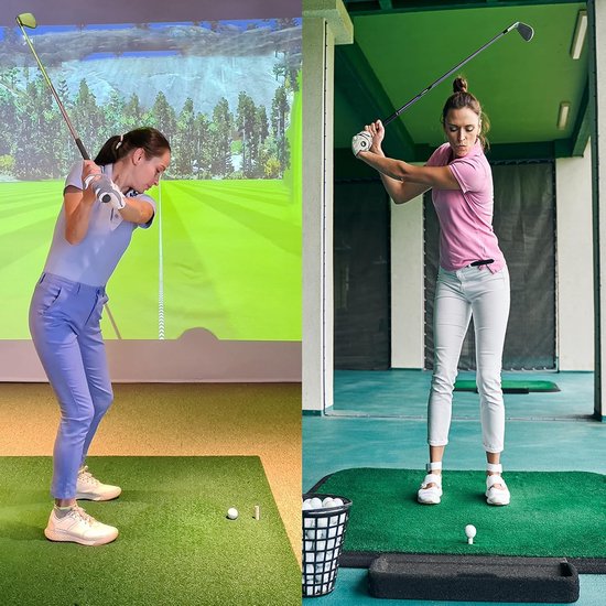 Golfbal uitlijningsmarkeringsgereedschap 6 cm - paars kunststof - 2 stuks - efficiënt markeren - ServiceTopper — afbeelding 4