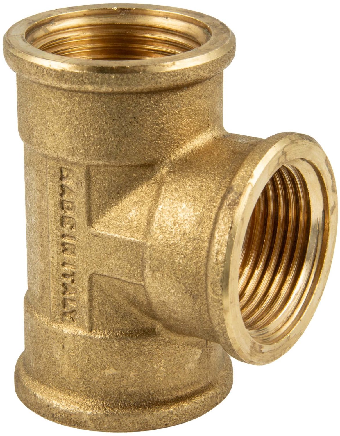 Messing T-Stuk 1/2 Inch voor Diverse Aansluitingen