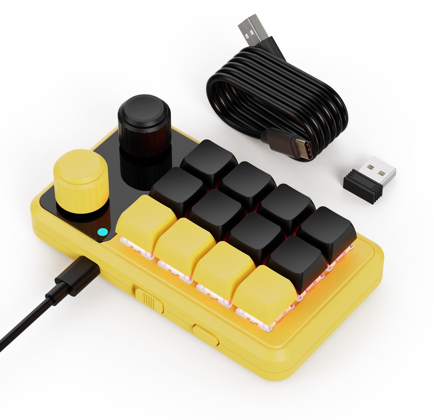 Draadloze Mechanische Macro Keyboard met RGB Verlichting