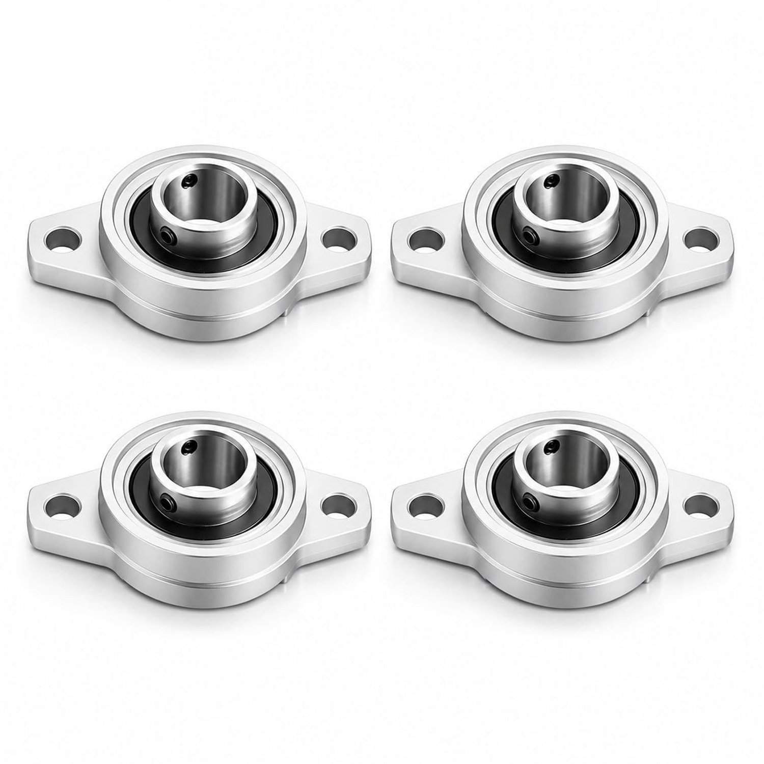 Set van 4 Universele Kogellagers 10 mm voor 3D-printers en Machines