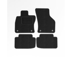 Mats4all | Naaldvilt automatten passend voor Skoda Octavia 2013-2020 | Antislip | Met versterking | 4-delig | Automatten | Mattenset