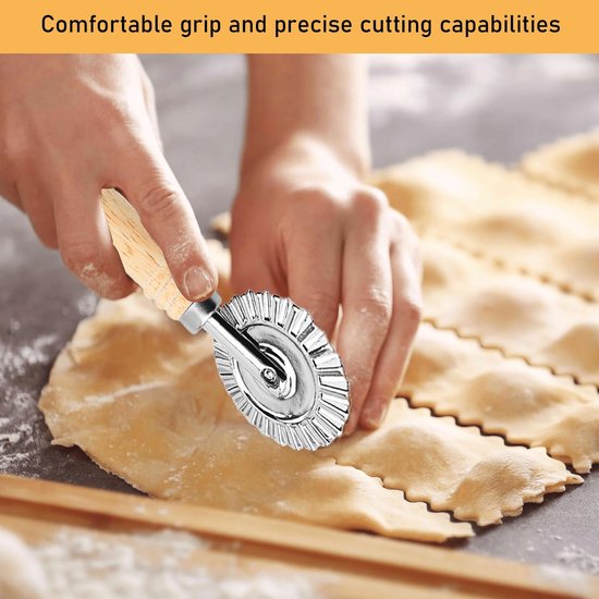 Professionele Pastacutter met Roller van Zinklegering — afbeelding 4