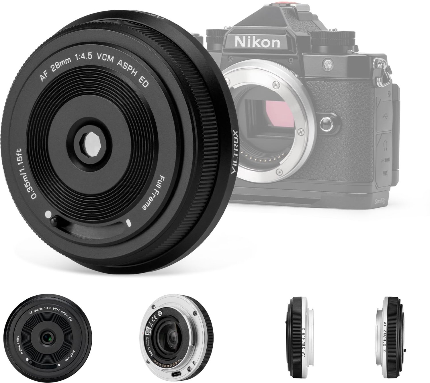 28mm F4.5 Autofocus Lens voor Nikon Z Behuizingen