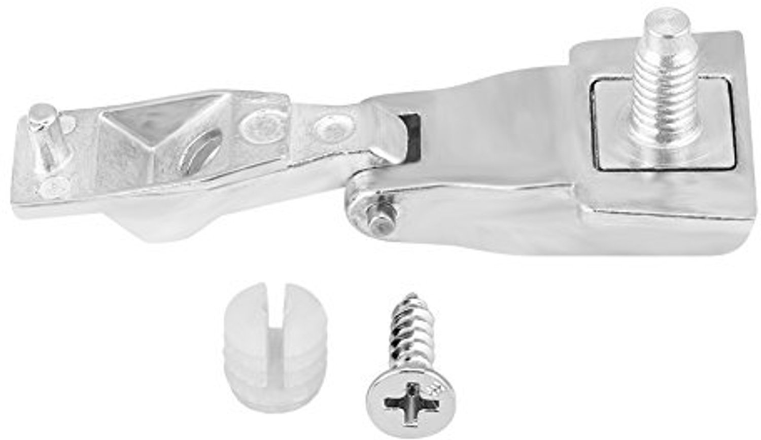 Cerniera Deurhandgreep Reparatieset - Roestvrij Staal - Chroom - Geschikt voor 500 - Referentie OE 51939041/519645 - Inclusief 1 Dubbele Sofa - Deuropening