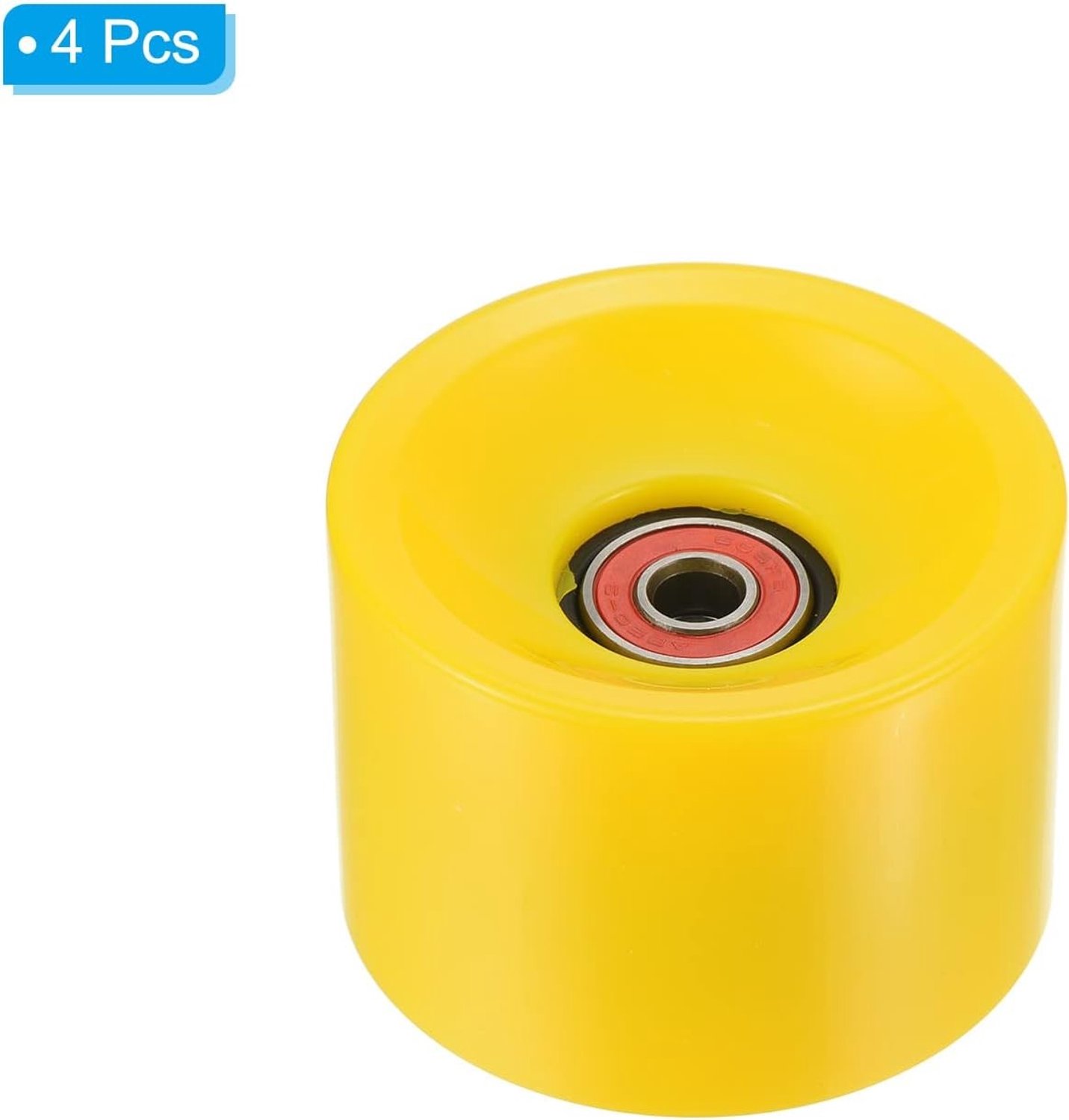 78A Longboard wielen met ABEC-9 lagers zachte cruiser wielen voor skateboards en straatgebruik PU materiaal