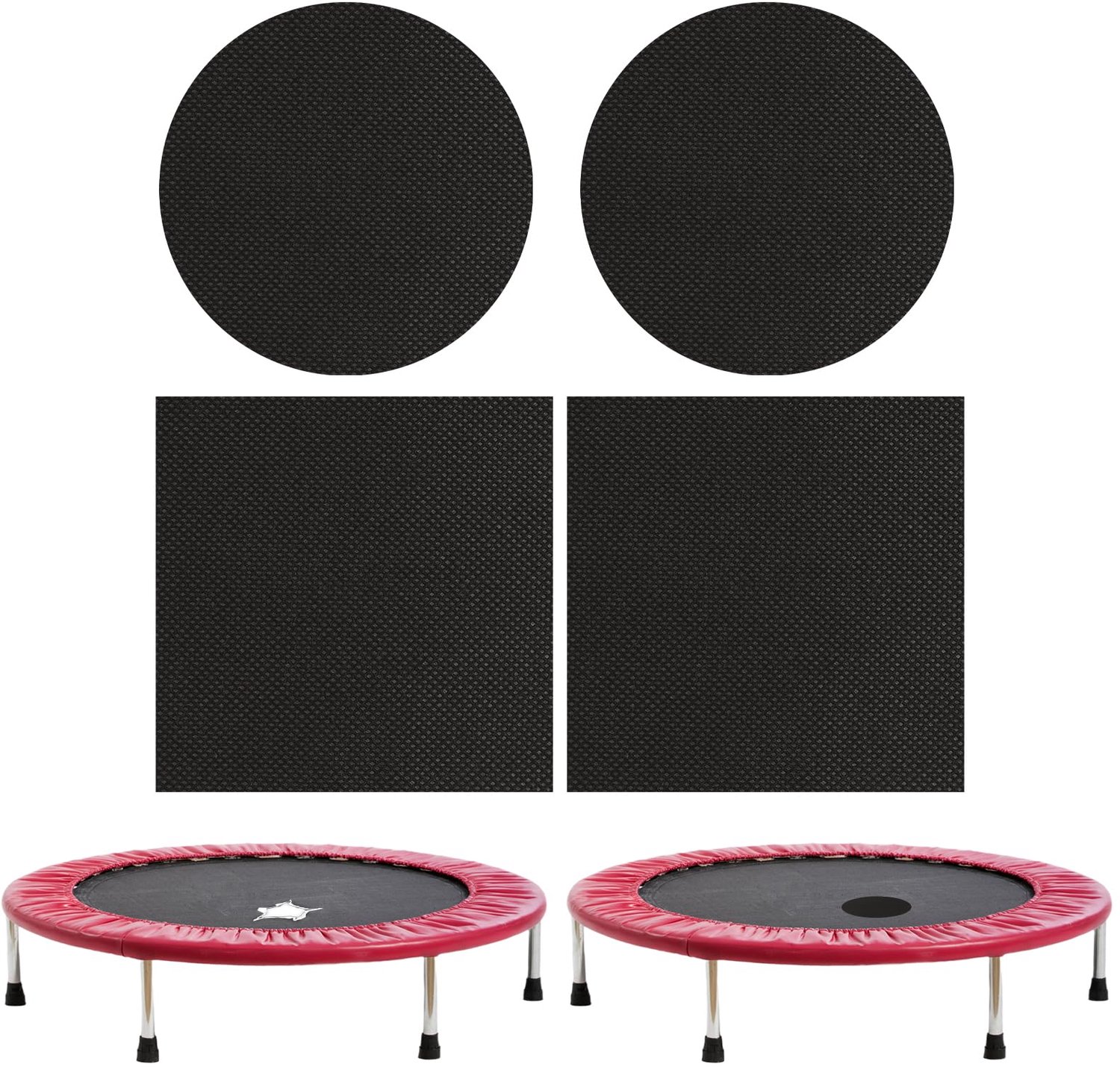 Trampoline Reparatiekit - 4 Stuks Zelfklevende Patches