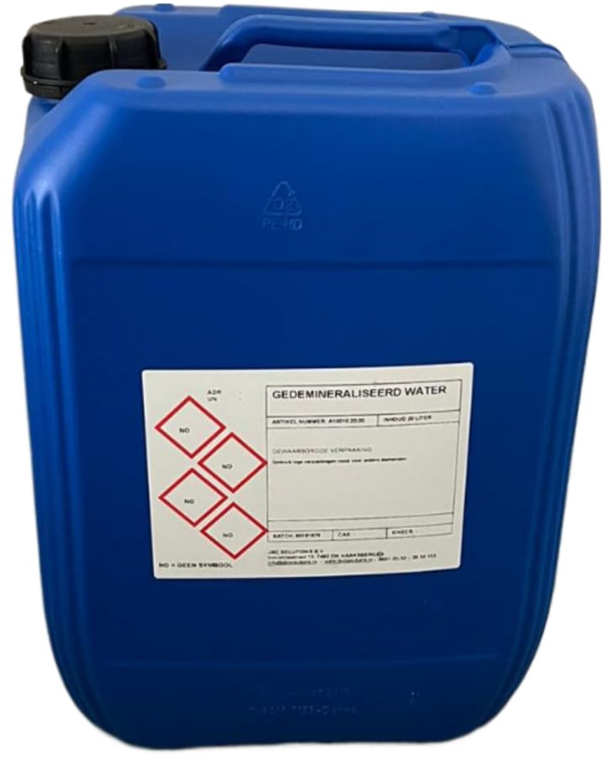 Demi Water voor Strijken - 20 Liter Verpakking