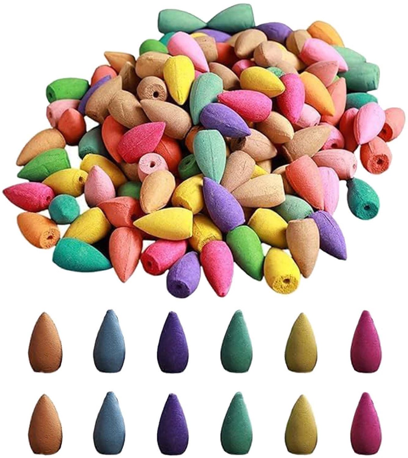 Set van 450 Reverse Waterfall Incense Cones voor Aromatherapie