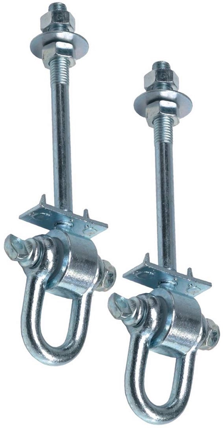 Set van 2 Schommelhaken - Met D-sluiting voor Hout