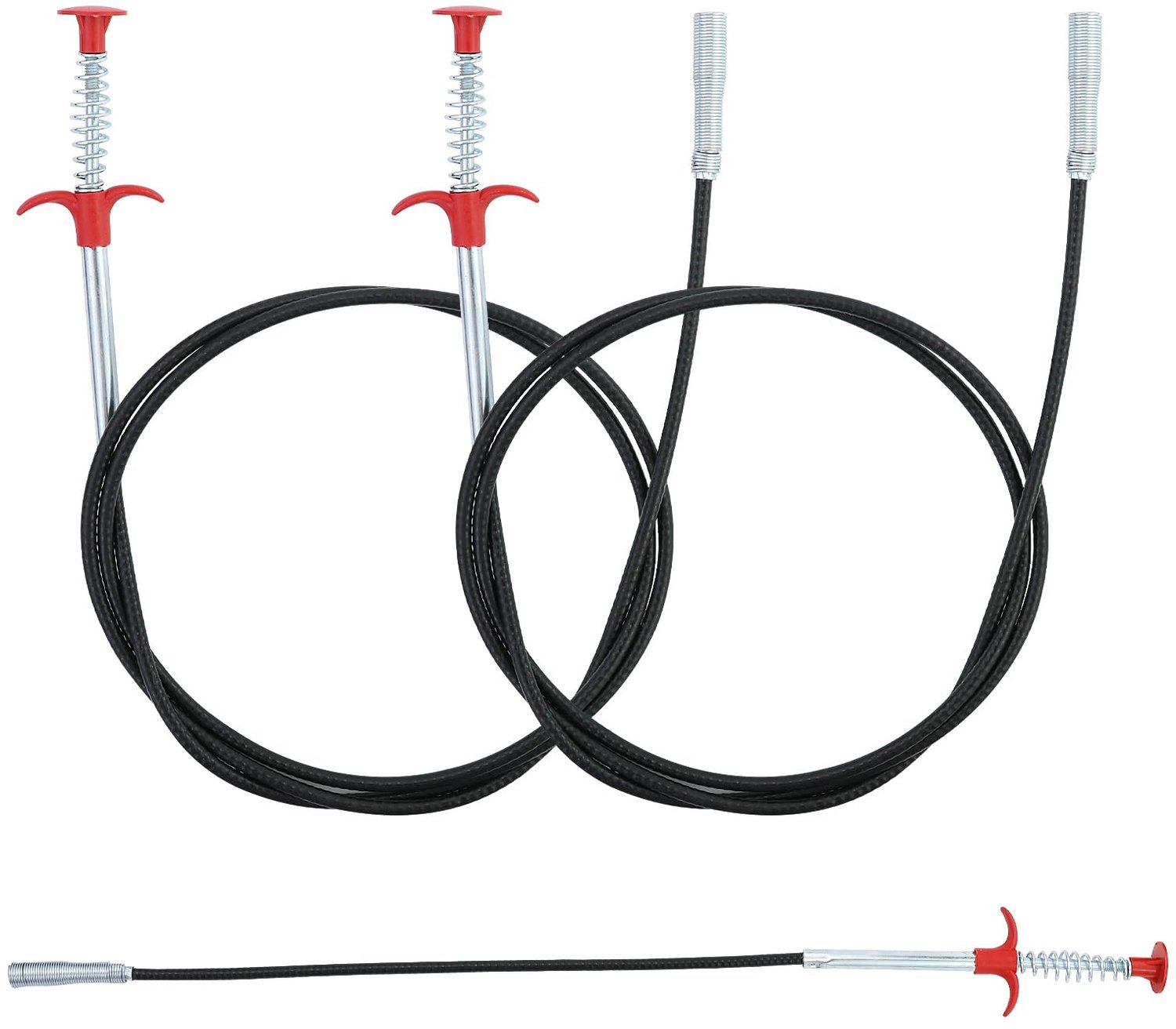 Set van 3 Grijptangen voor Afvoer - Flexibel en