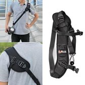 Universele Camera Draagriem - Schouderriem / Schouderband / Nek Strap - Zwart