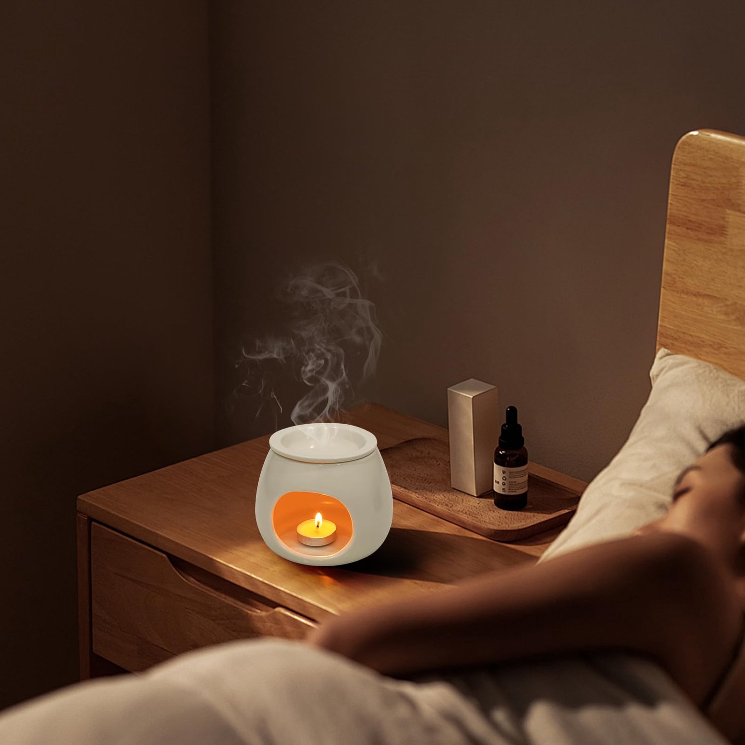 Keramische Wax Melt Burner en Aroma Diffuser voor Thuis