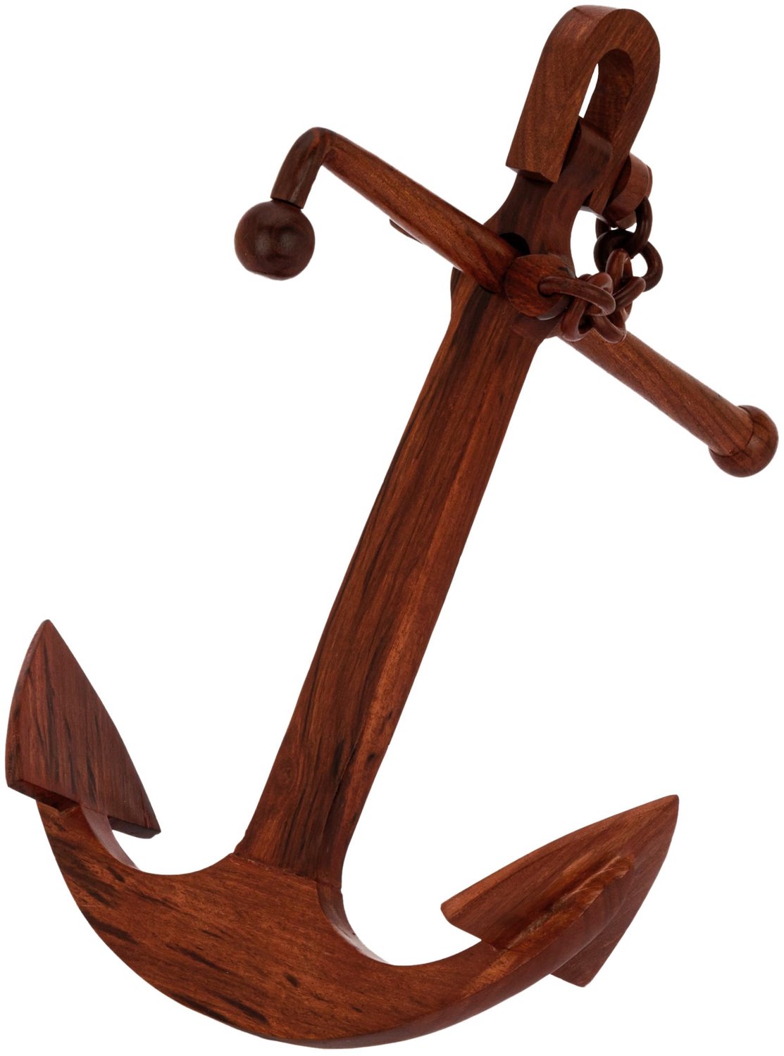 Nautische Houten Anker Decoratie