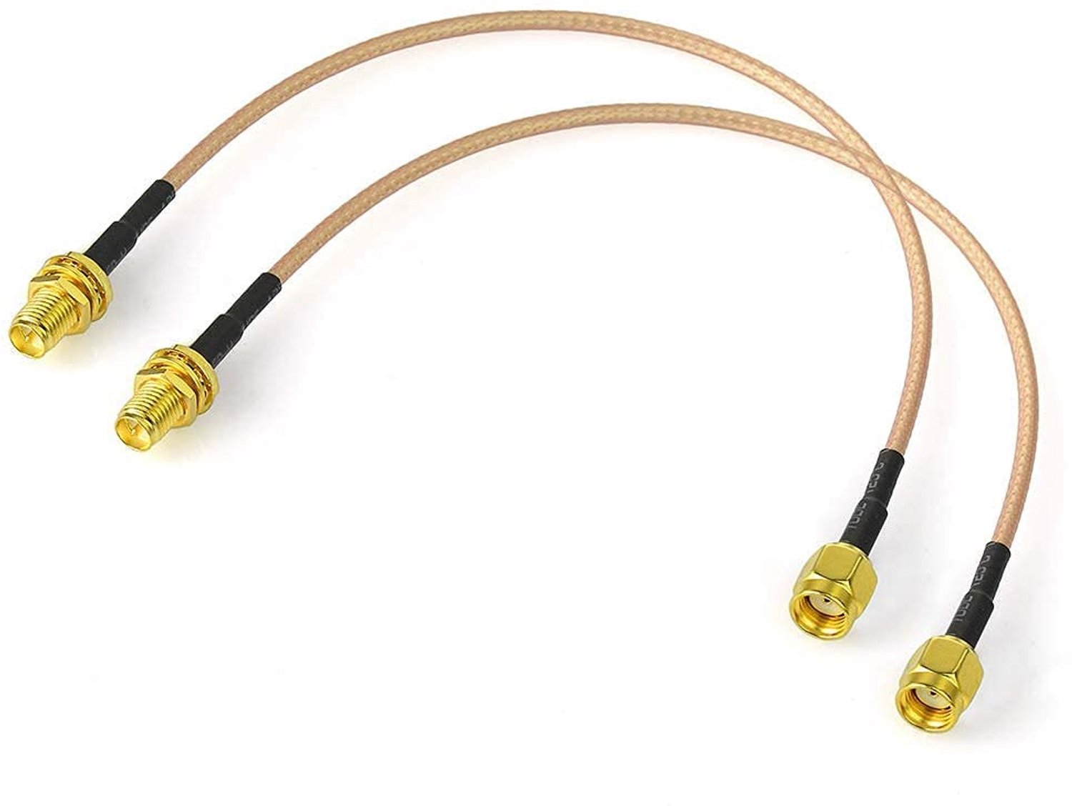 RP-SMA Antenne Verlengkabel 30 cm (2-Pack)